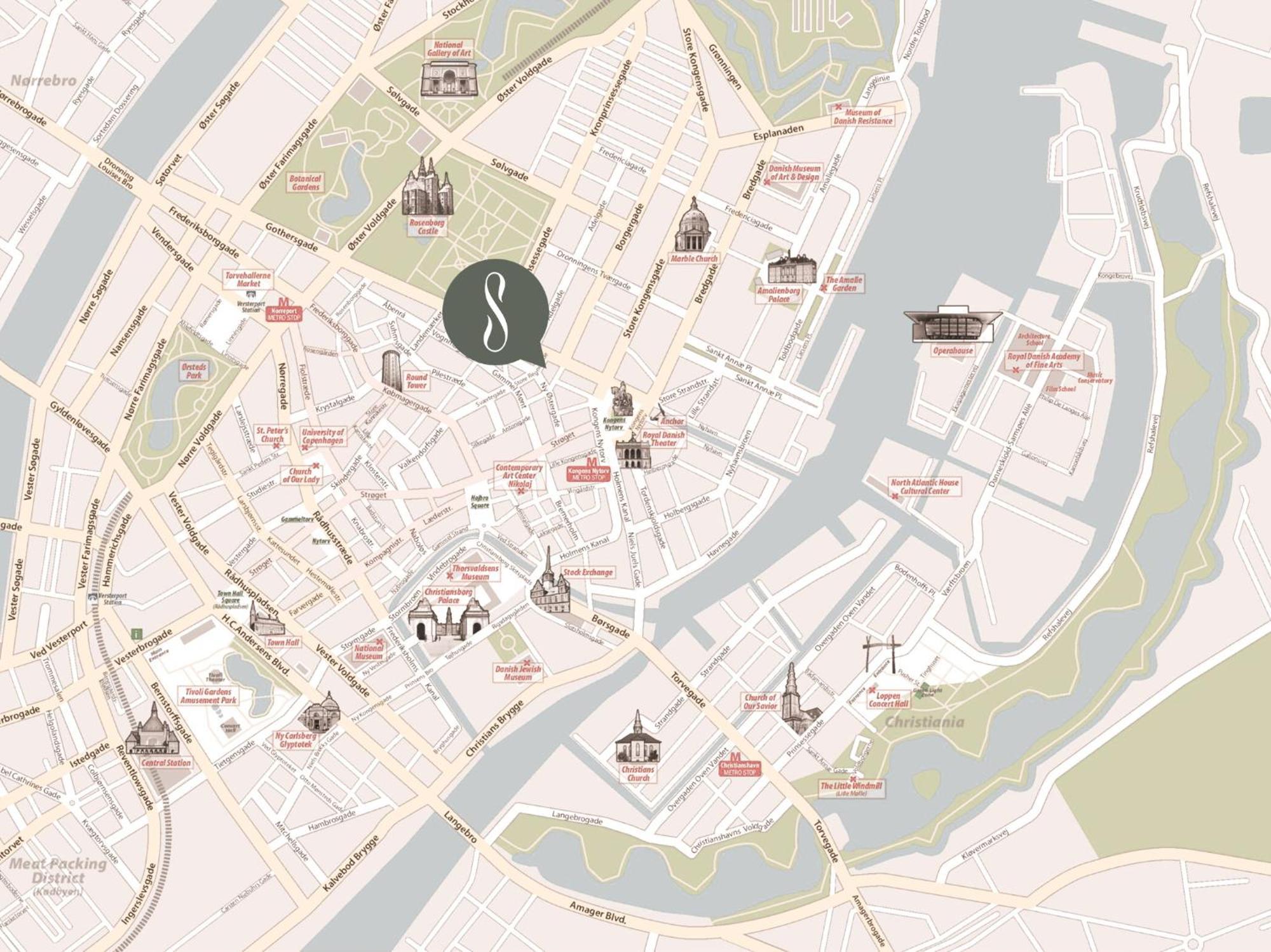 Sanders City - Spacious Studio Apartment København Ngoại thất bức ảnh